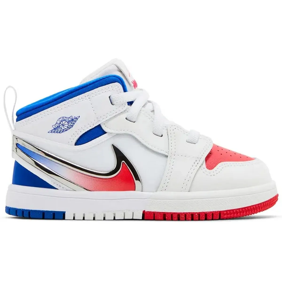 NIKE - Zapatilla Nike Jordan 1 Mid FQ1283-100 Niños