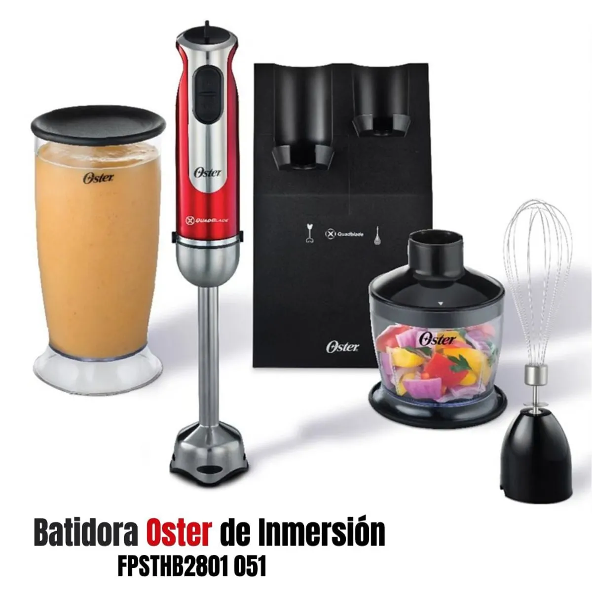 OSTER - Batidora Oster de Inmersión con Accesorios-FPSTHB2801 051