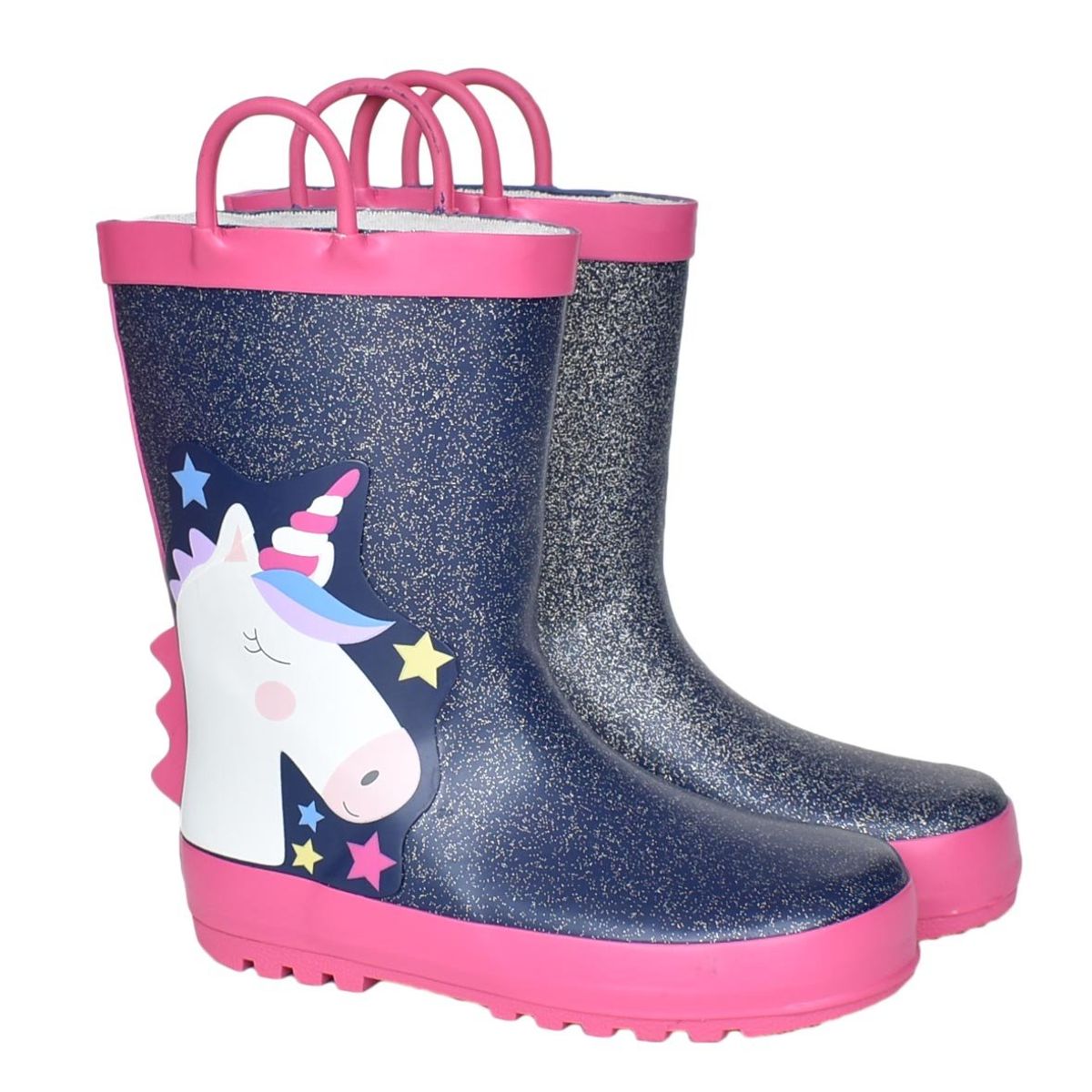 GENERICO - BOTAS DE LLUVIA GLITTER UNICORN