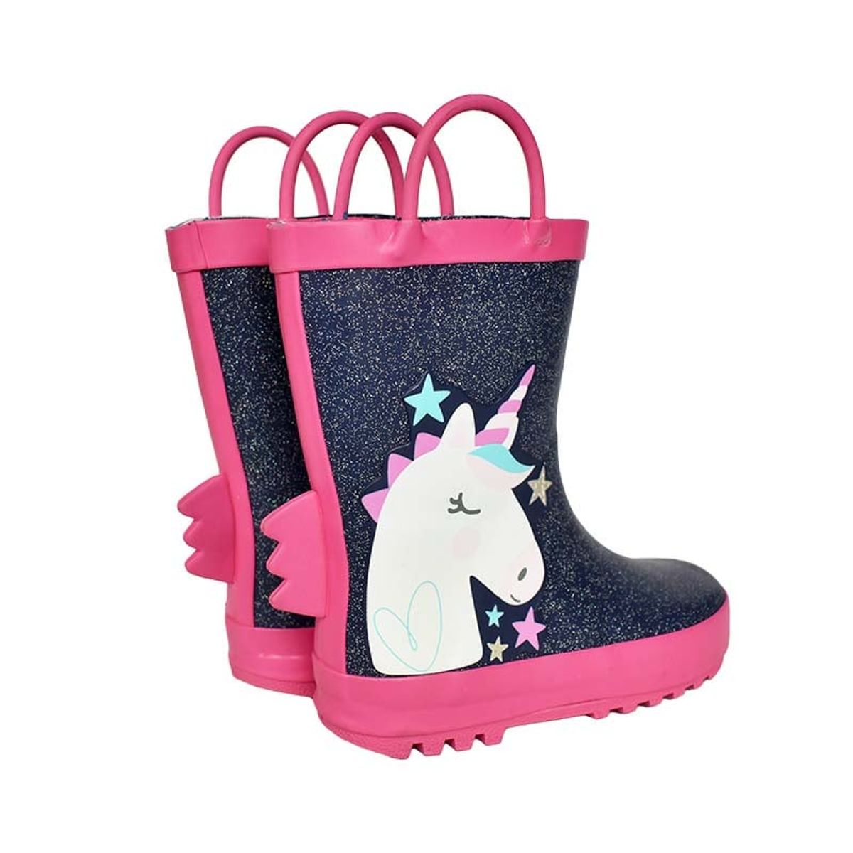 GENERICO - BOTAS DE LLUVIA GLITTER UNICORN