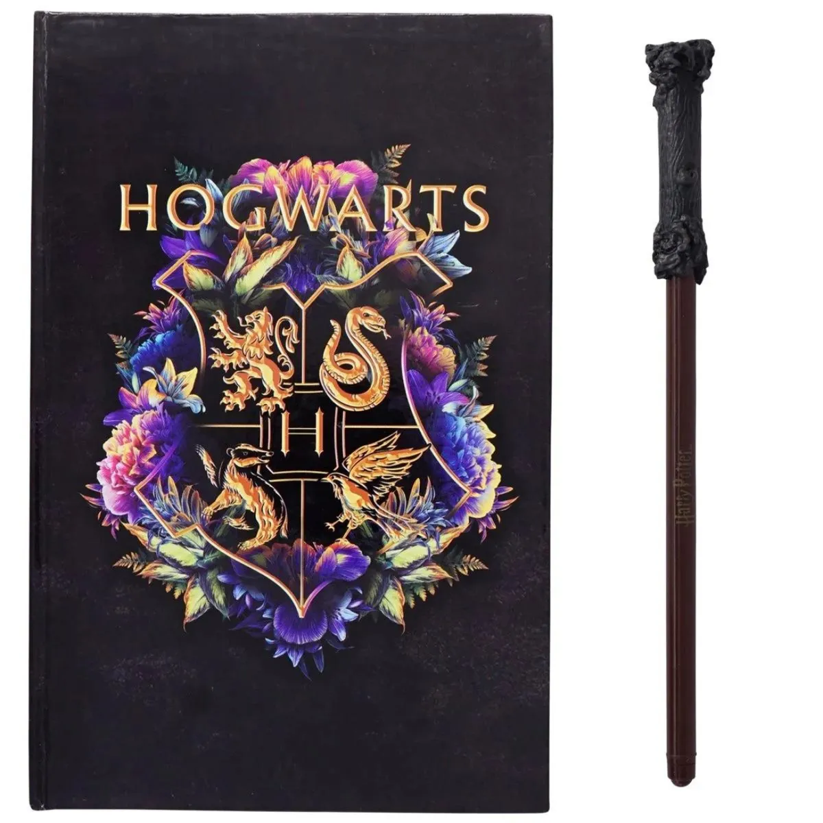 XCLUSIVE - Harry Potter - Diario y bolígrafo varita Hogwarts Casa Real