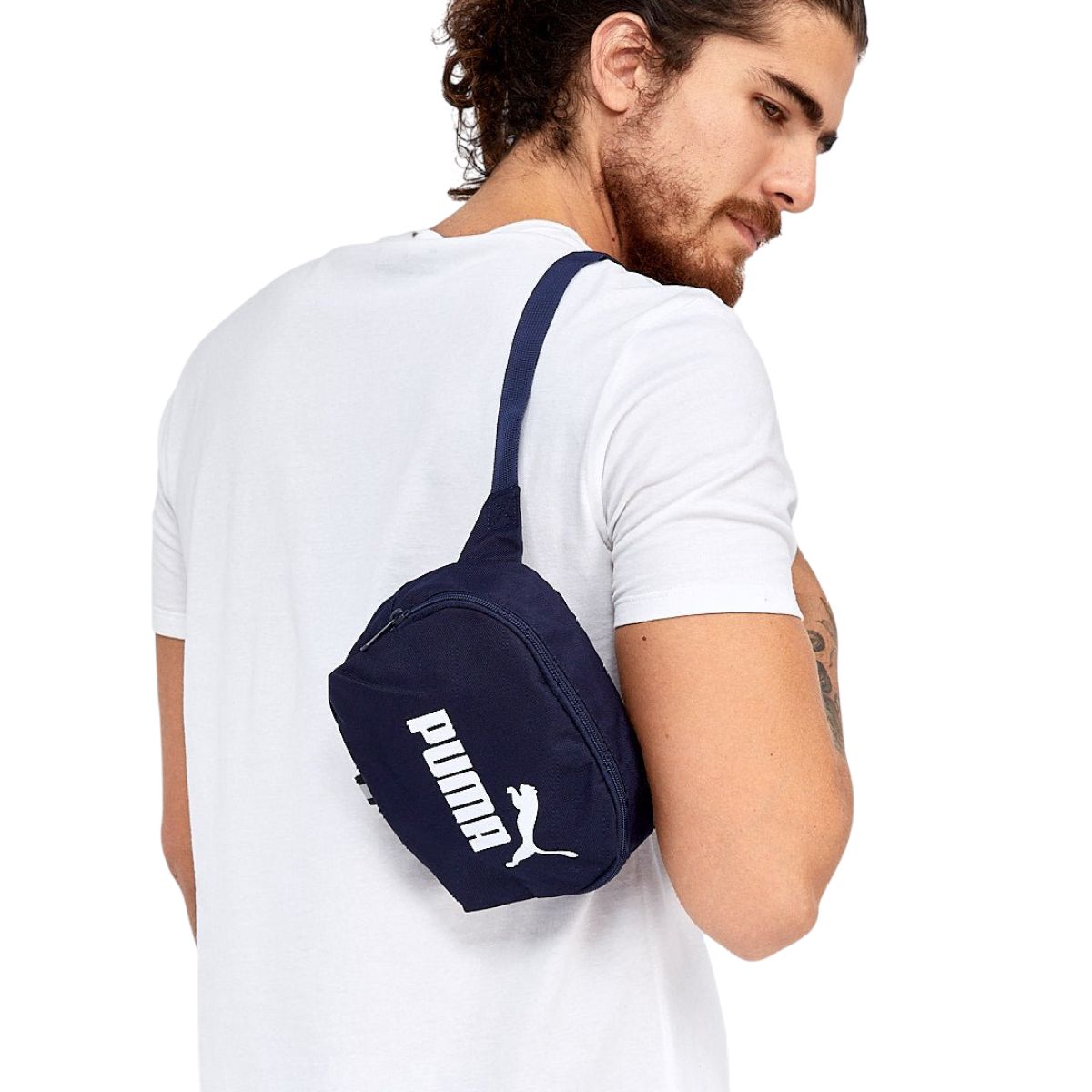 PUMA - Canguro Puma Phase Waist Bag 079954 02 Azul Unisex