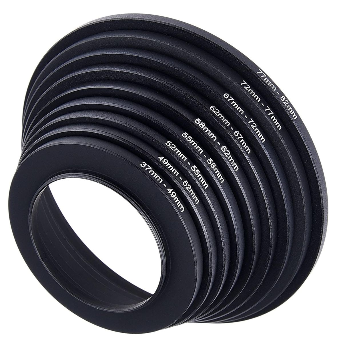 GENERICO - Juego de Anillo Adaptador 37mm a 82mm Step Up