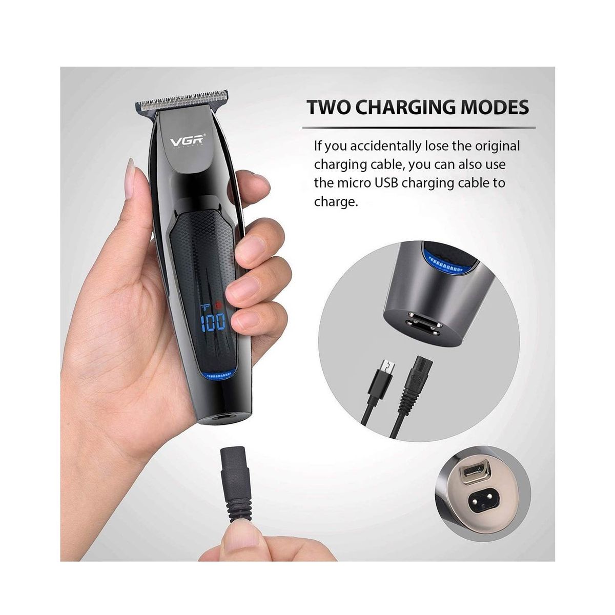 GENERICO - Maquina de cortar cabello TRIMER  Profesional VGR