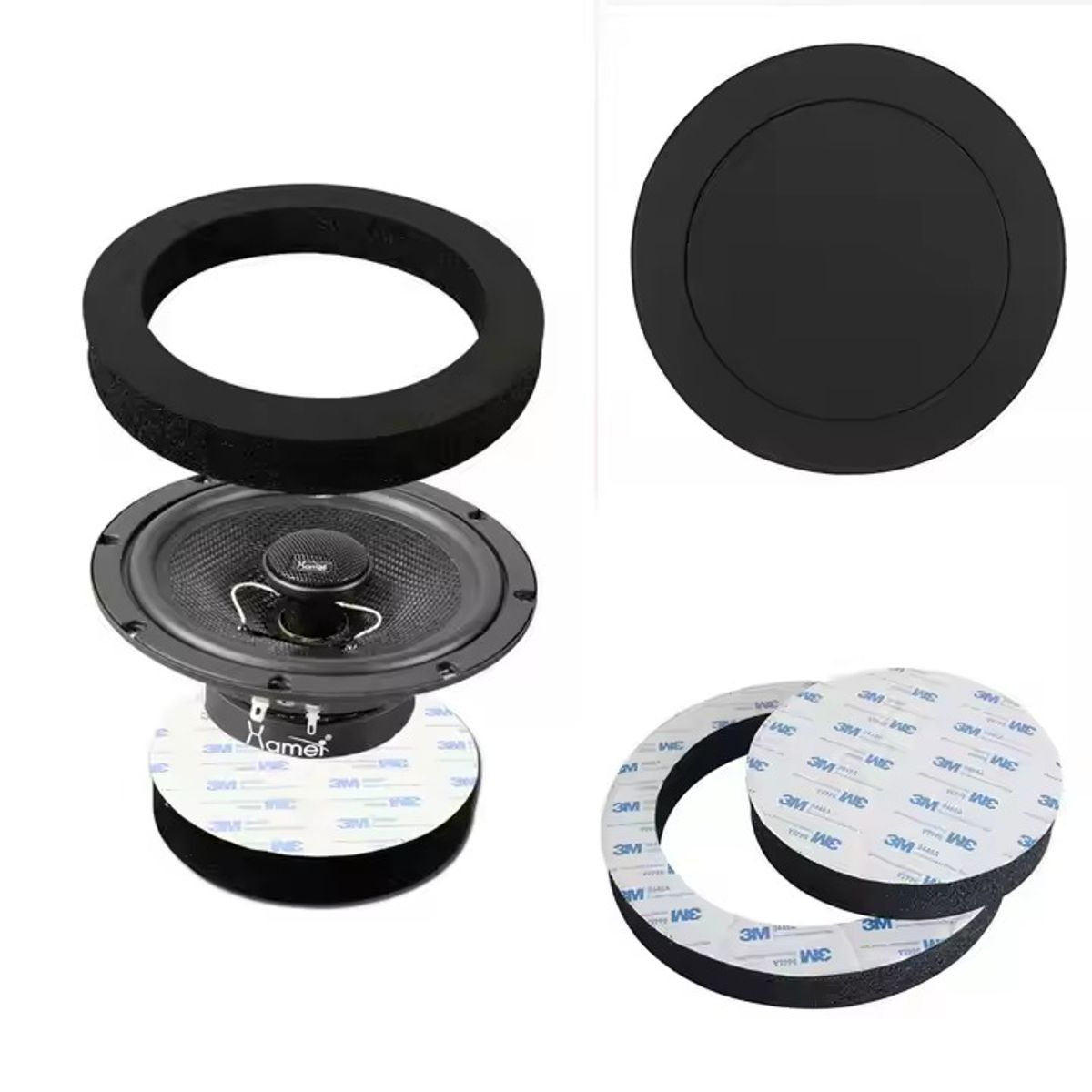 GENERICO - AROS  ANILLOS DE AISLAMIENTO ACUSTICO - 65“ PULGADAS