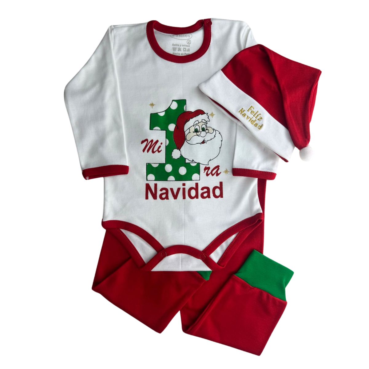 GENERICO - Conjunto Navidad Bebé talla 2