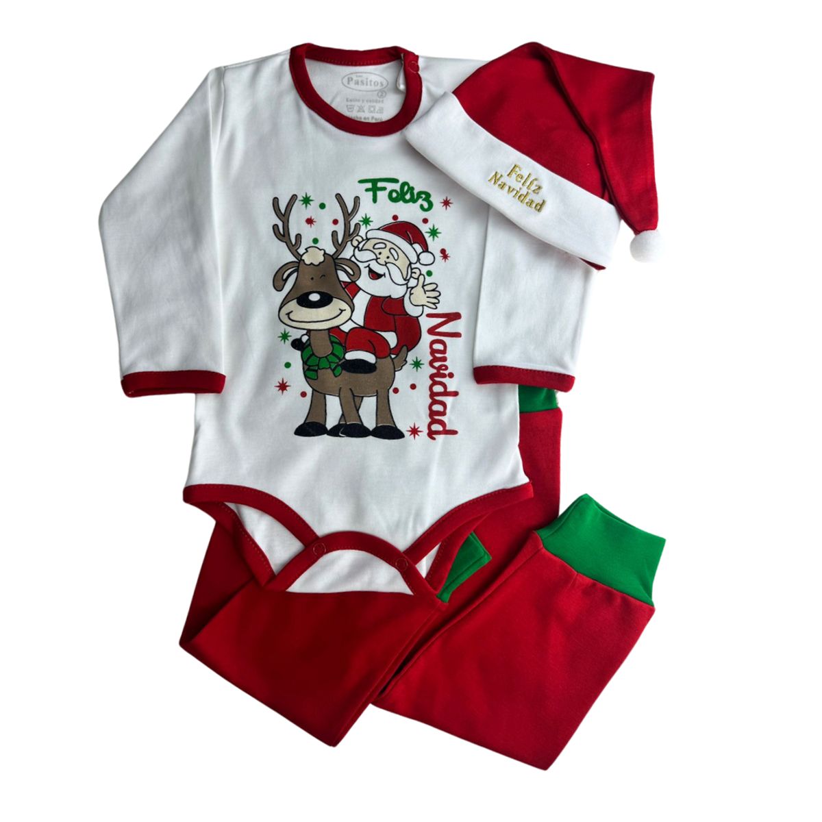 GENERICO - Conjunto Navidad Bebé talla 2