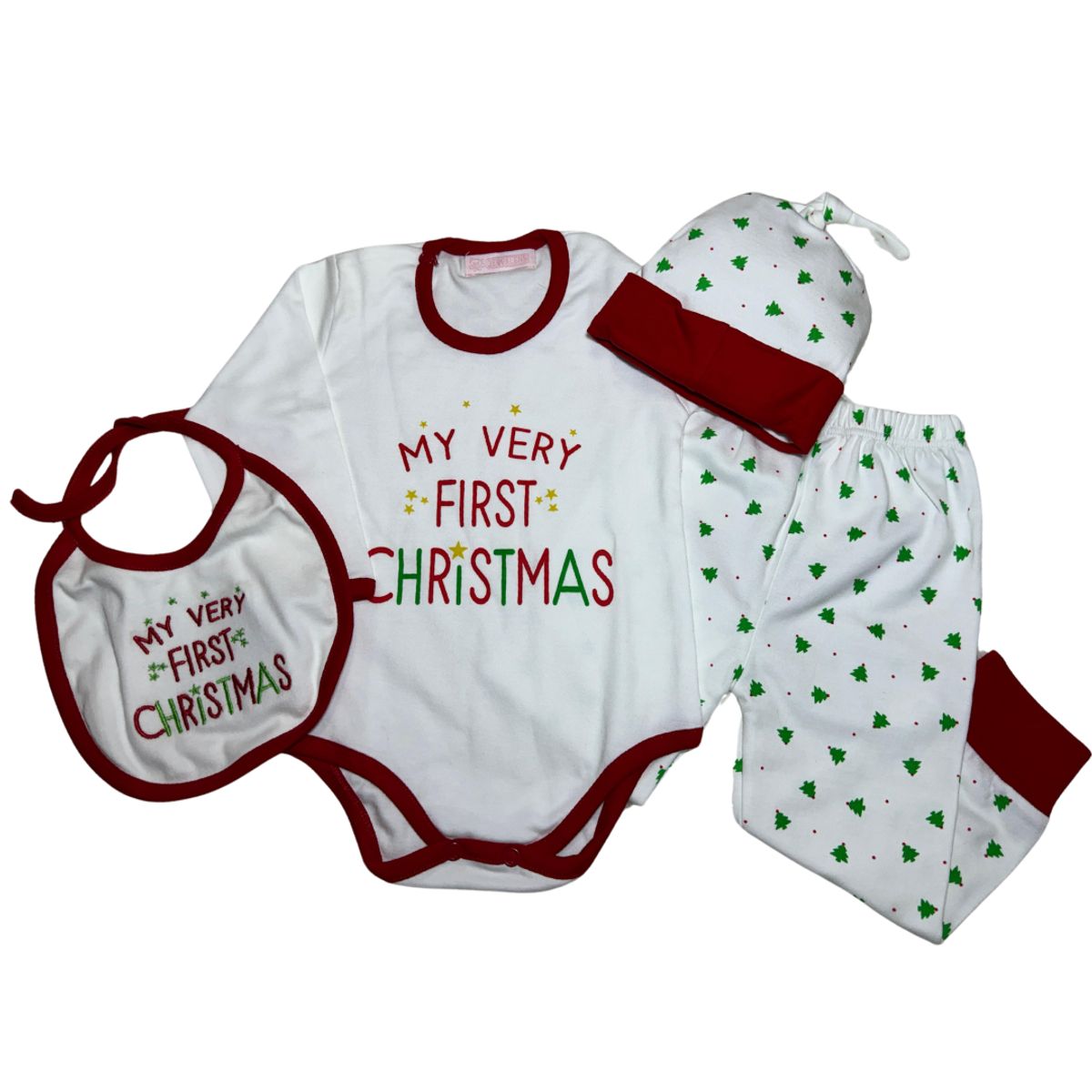 GENERICO - Conjunto Navidad Bebé talla 1