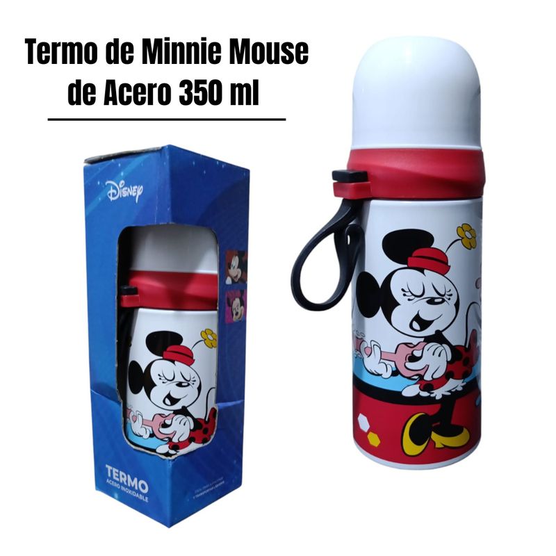 ROMAX - Termo Disney Minnie Mouse Acero de 350 ml