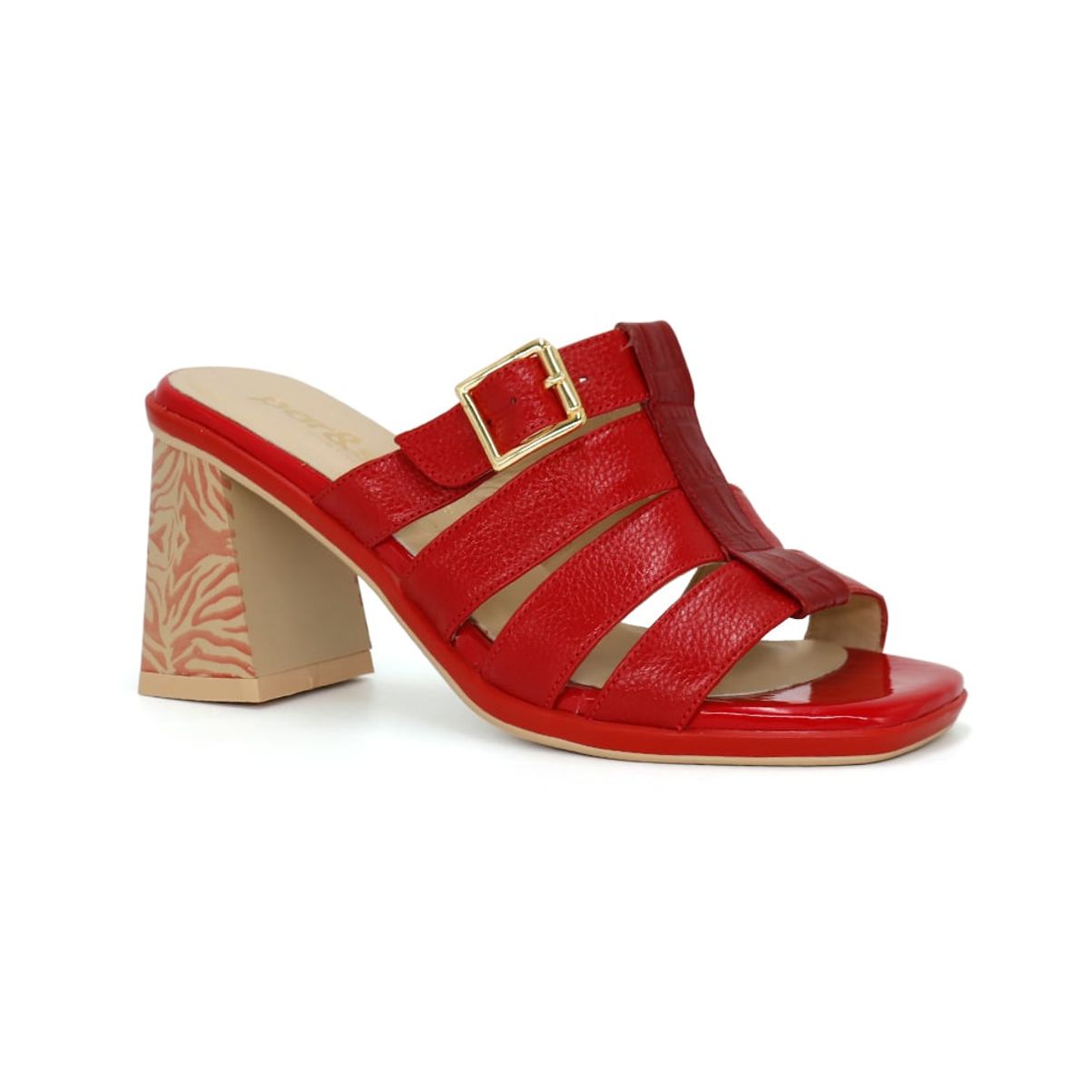 PAR&SS - Sandalias De Cuero Mujer KA24Q4-SABIR