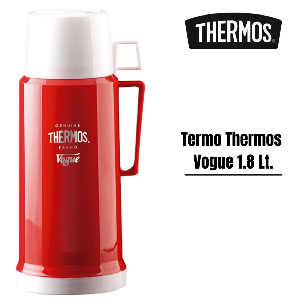 THERMOS - Termo Thermos Vogue 1.80 Lt. – Rojo