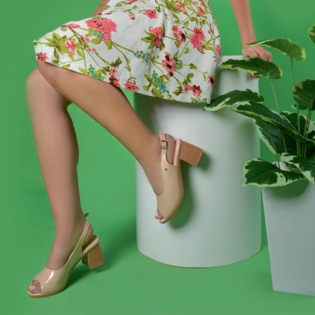 PAR&SS - Sandalias Casuales De Cuero Mujer KA24Q4-ANISA