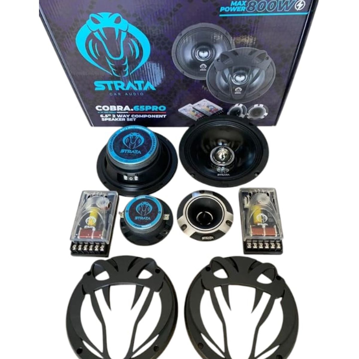 STRATA - PARLANTE COBRA SET DE COMPONENTES 65 STRATA PRO 800W