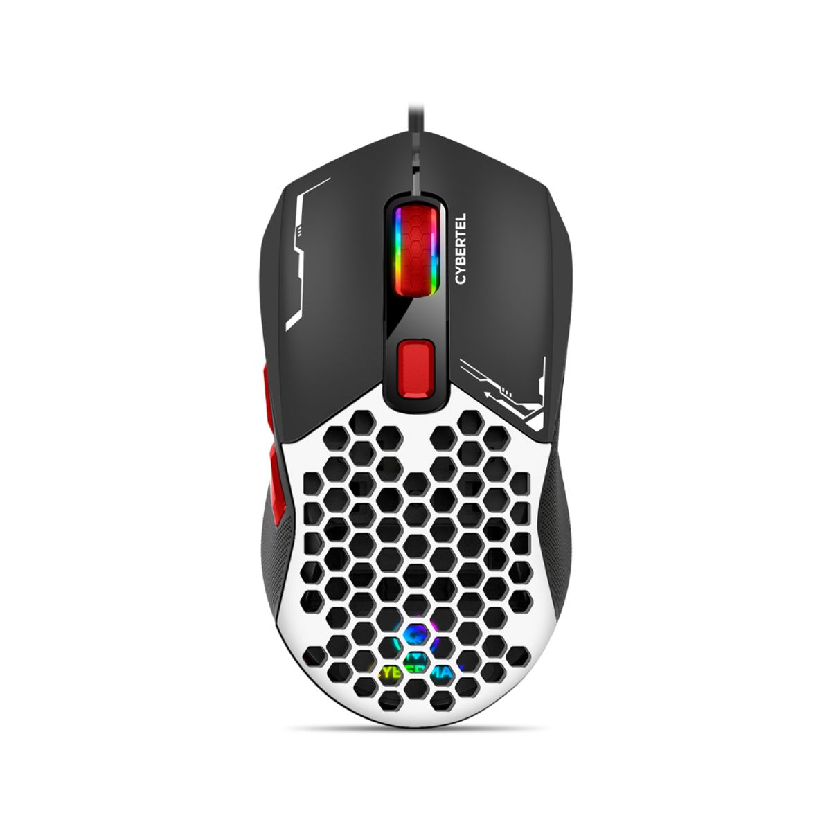 CYBERTEL - Mouse Gamer USB Defender CYB M513 7B RGB 7200DPI - Cybertel