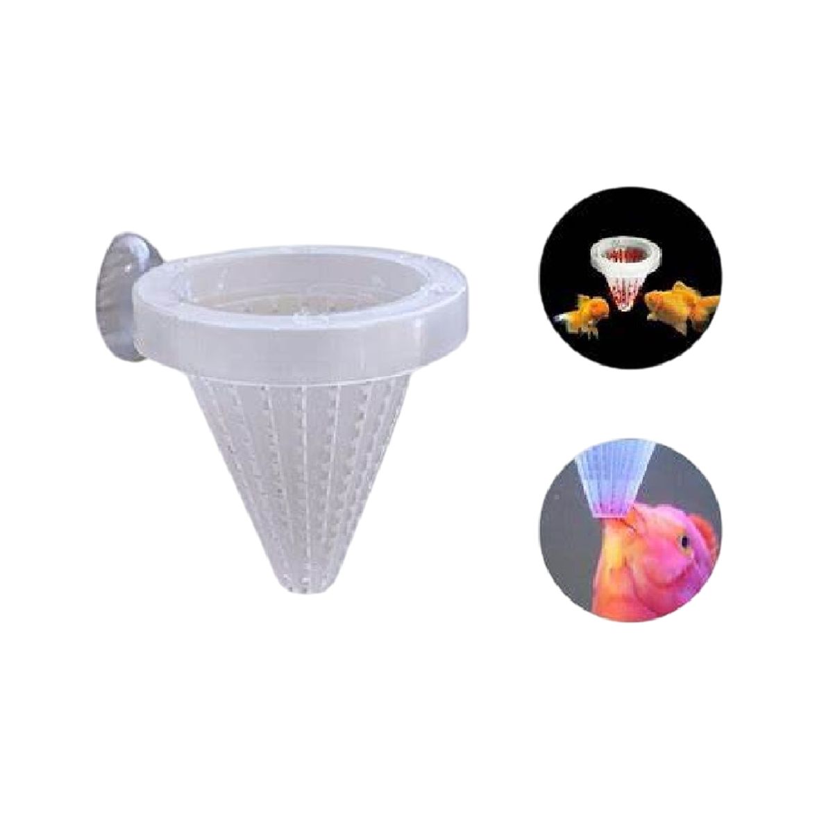 GENERICO - Comedero de lombriz flotante para peceras y acuarios tubifex