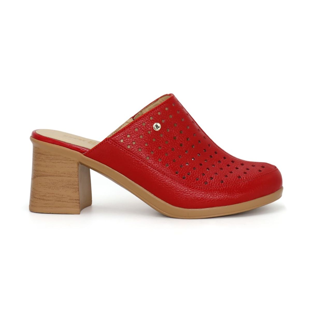 PAR&SS - Zapatos Suecos De Cuero Mujer KA24Q4-MALIH