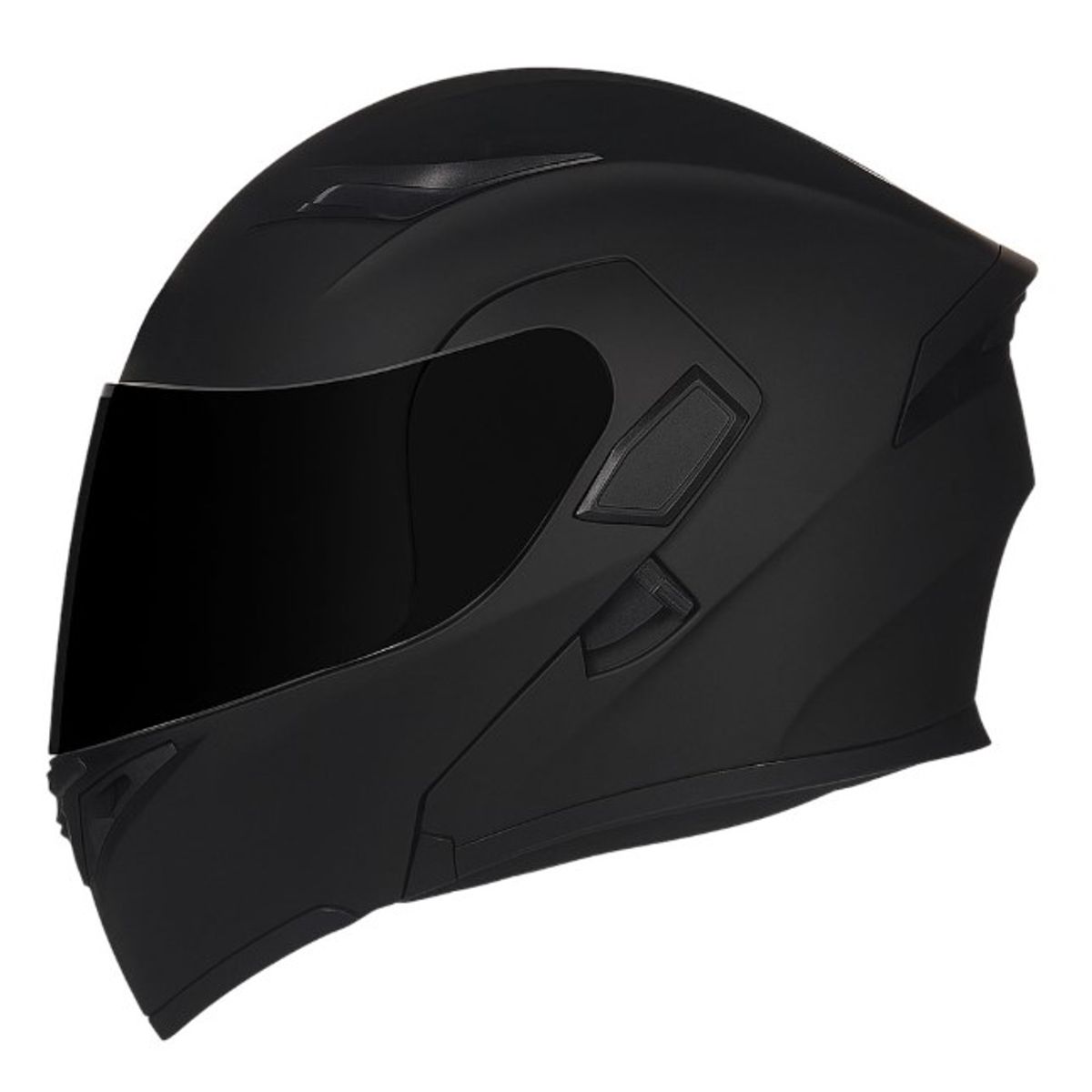 CES - CASCO MOTO CES ABATIBLE NEGRO MATE DOT L