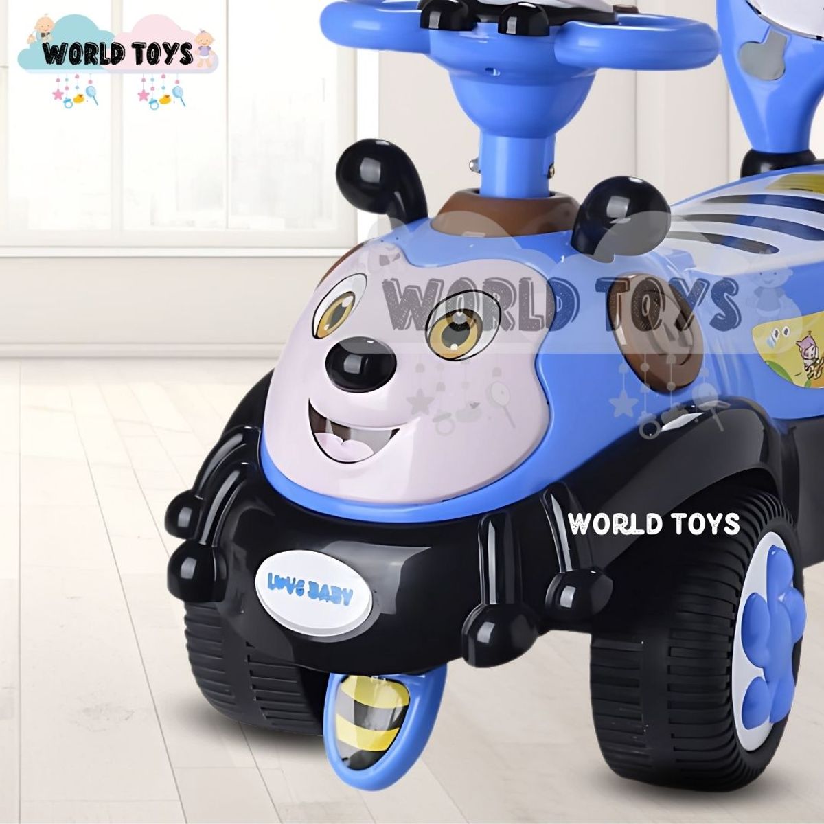 KINGDOM - Correpasillo Montable Kingdom «LITTLE DRIVER» Blue