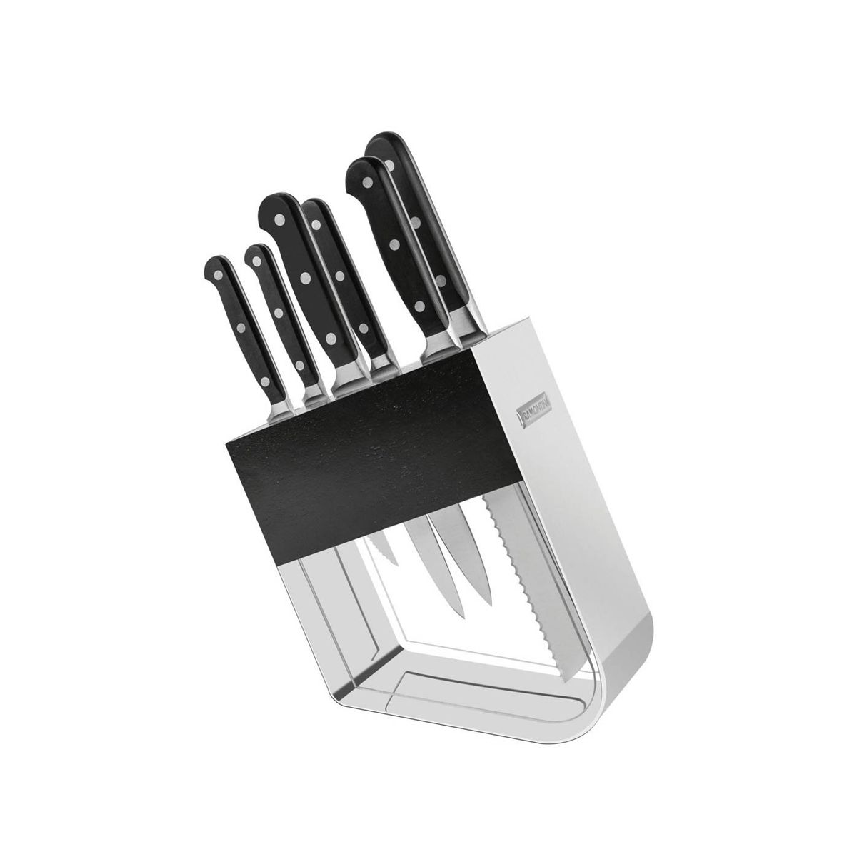 TRAMONTINA - Juego de Cuchillos TRAMONTINA Profesional 7 pz  Ace Inox