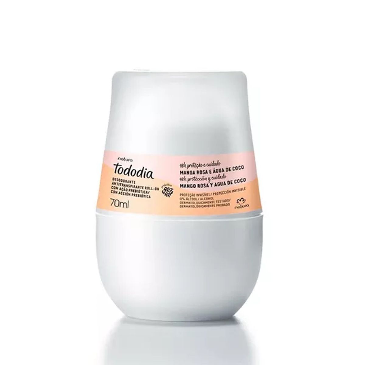 NATURA - mango rosa y agua de coco Desodorante roll on Tododia NATURA