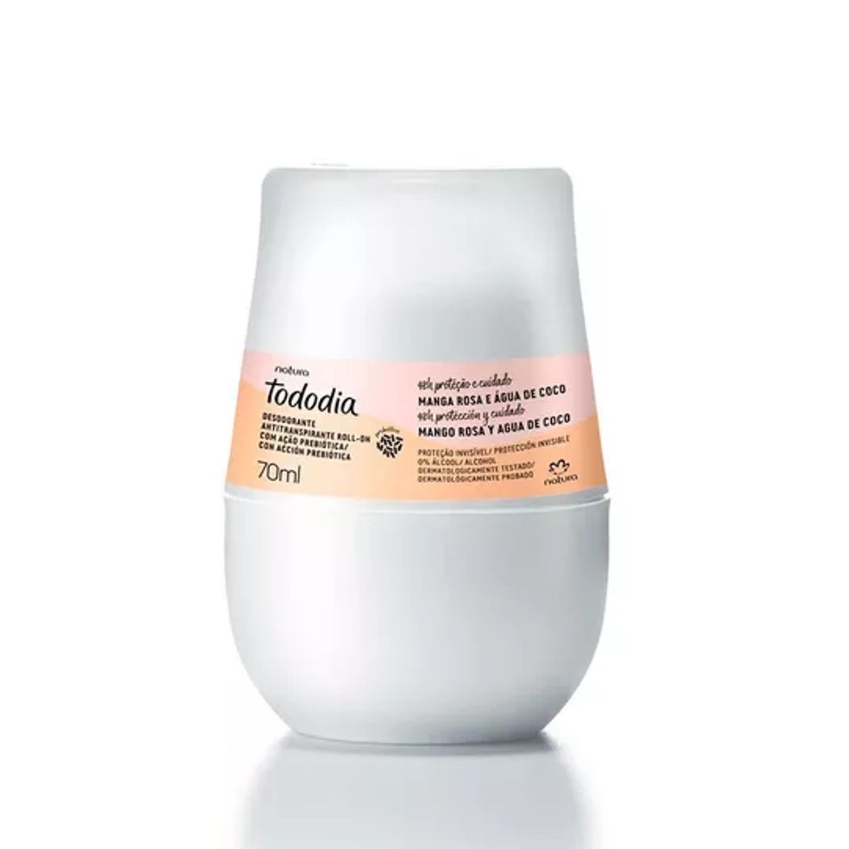 NATURA - mango rosa y agua de coco Desodorante roll on Tododia NATURA