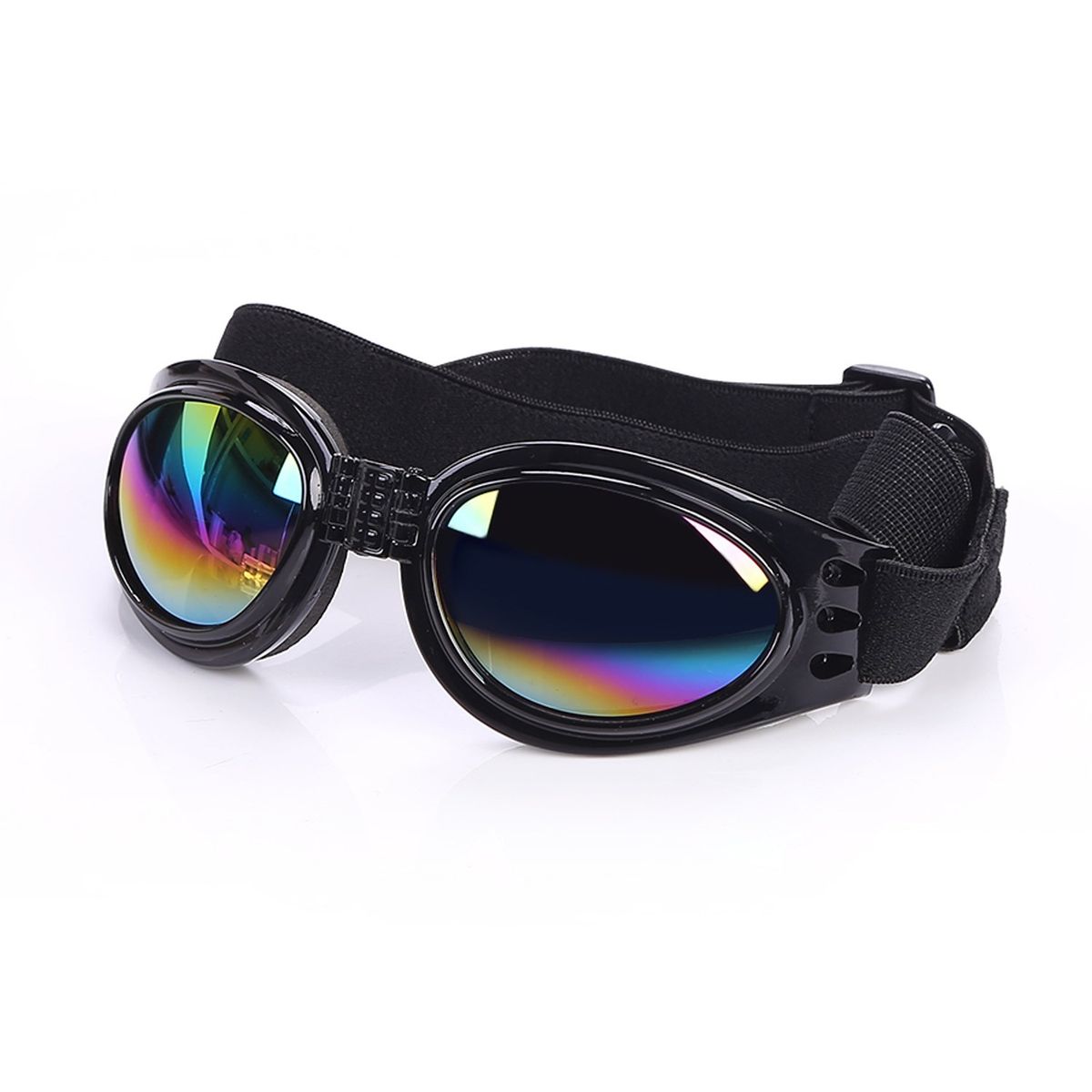 GENERICO - Lentes gafas de sol negro para perros con protección UV