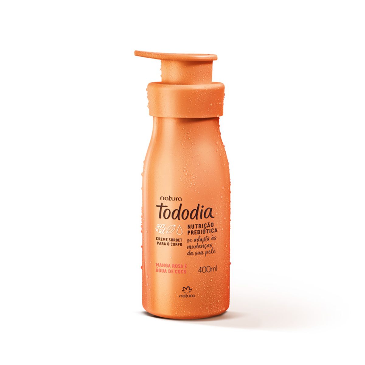 NATURA - Crema Hidratante Mango rosa y agua de coco 400ml tododia Natura