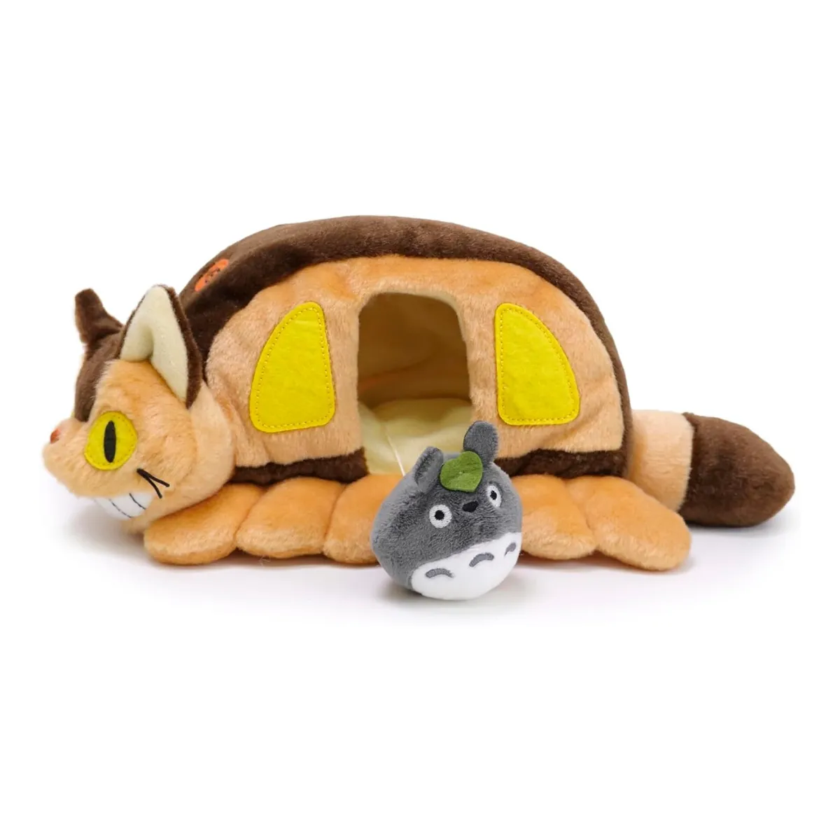 XCLUSIVE - Mi vecino Totoro - Mundo Ghibli - peluche Gatobús y Totoro