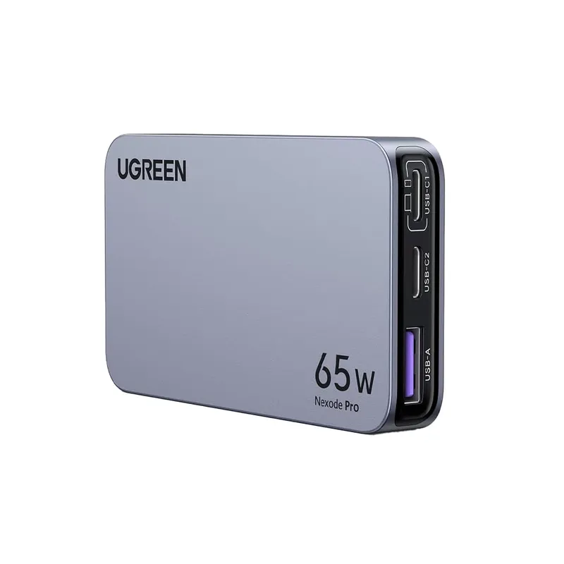 UGREEN - Ugreen 15817 Nexode Pro 65w 3-port Gan Ultra-slim Charger