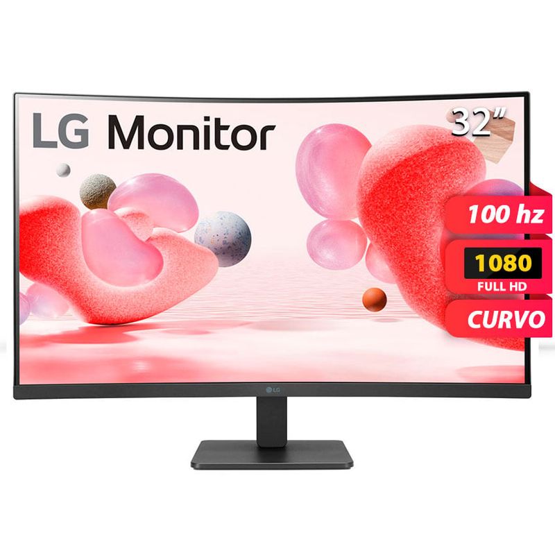 LG - Monitor Curvo LG 32mr50c De 31.5 Full Hd Con Amd Freesync