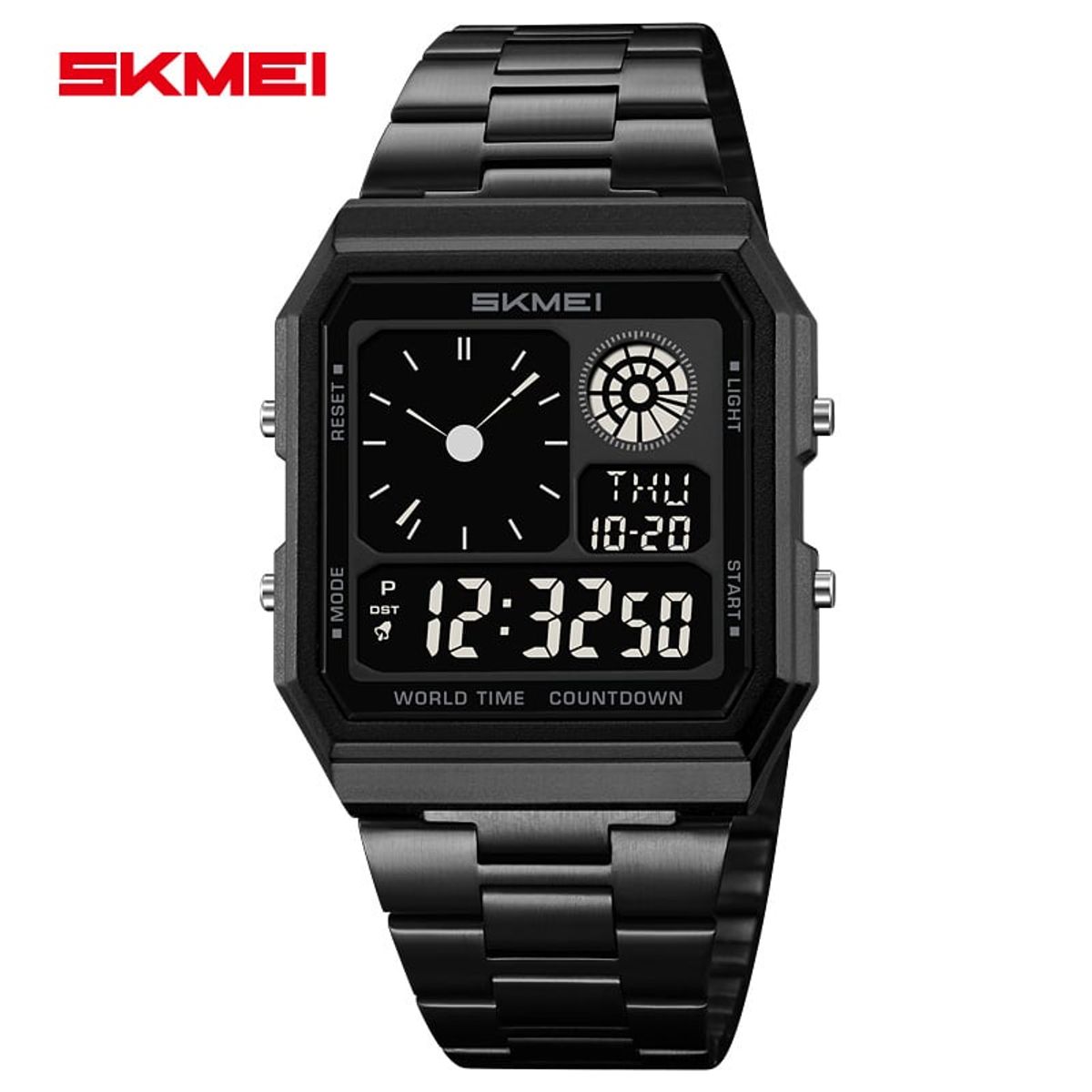 SKMEI - Reloj Skmei 2353 Negro Digital Hora Mundial