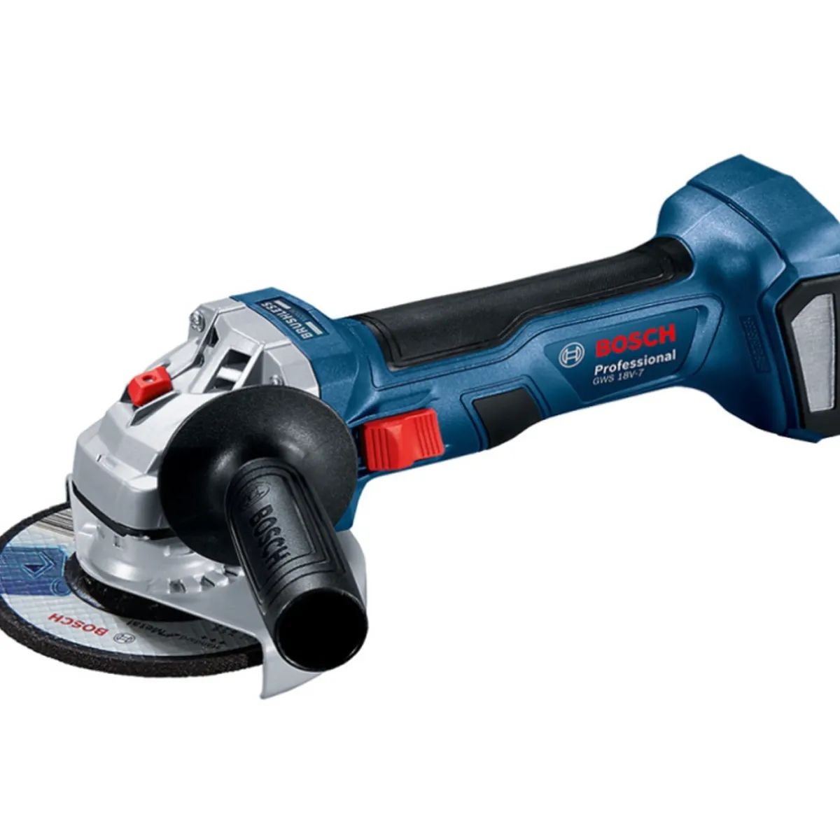 BOSCH - Taladro Percutor 12GSB 185-LI+Amoladora Angular 5GWS 180-LI +2 Baterías18V +Cargador Bosch