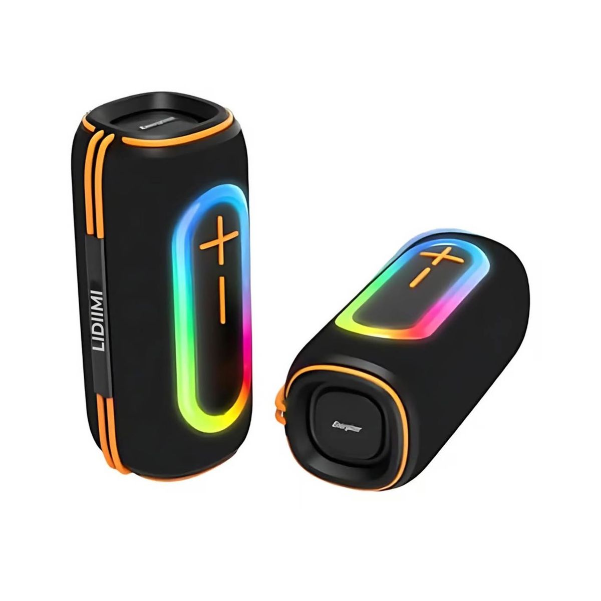 GENERICO - Parlante BTUSBFM Portátil 20W Luces RGB