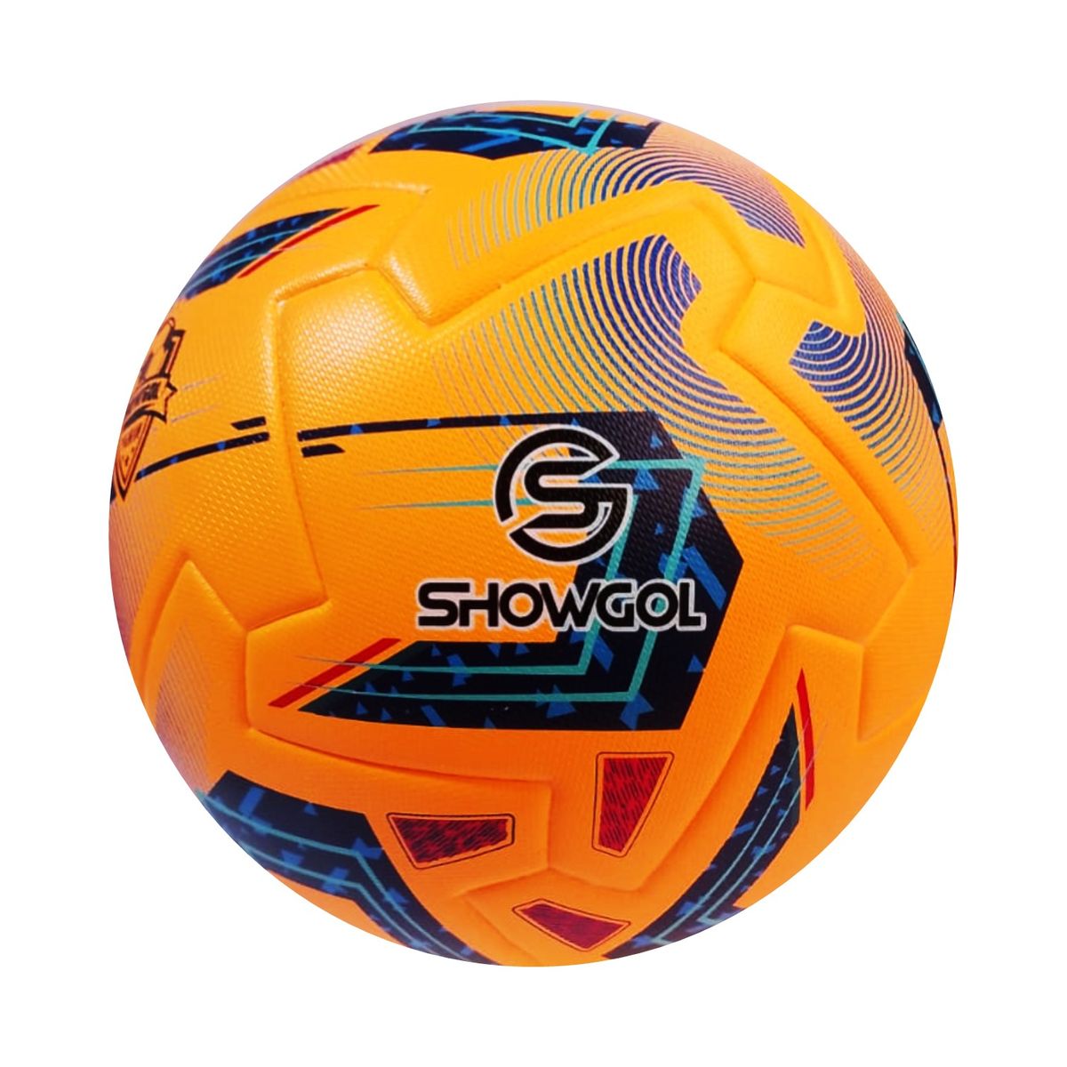 SHOWGOL - PELOTA PARA FÚTBOL TALLA 5 PU THERMOSELLADO SHOWGOL NARANJA