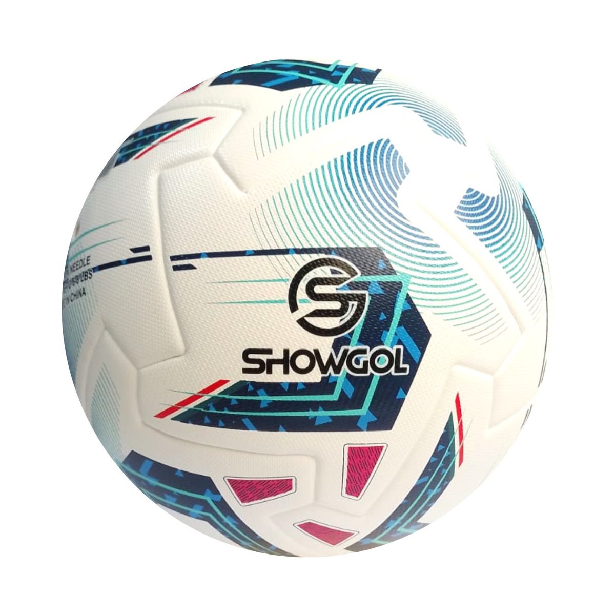 SHOWGOL - PELOTA PARA FÚTBOL TALLA 5 PU THERMOSELLADO SHOWGOL BLANCO