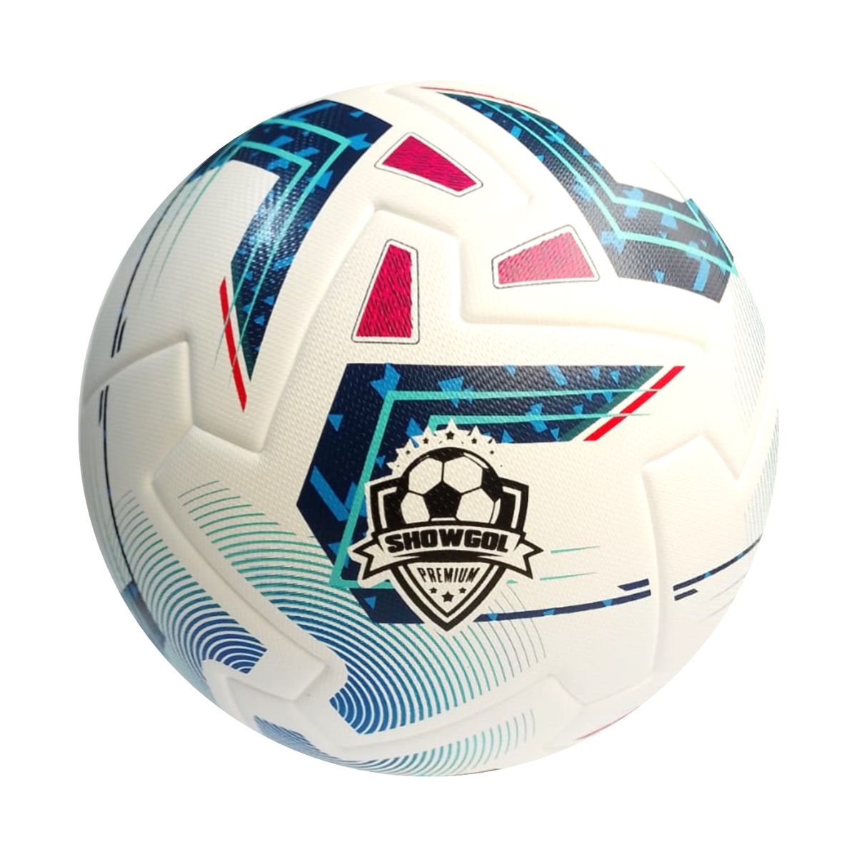 SHOWGOL - PELOTA PARA FÚTBOL TALLA 5 PU THERMOSELLADO SHOWGOL BLANCO