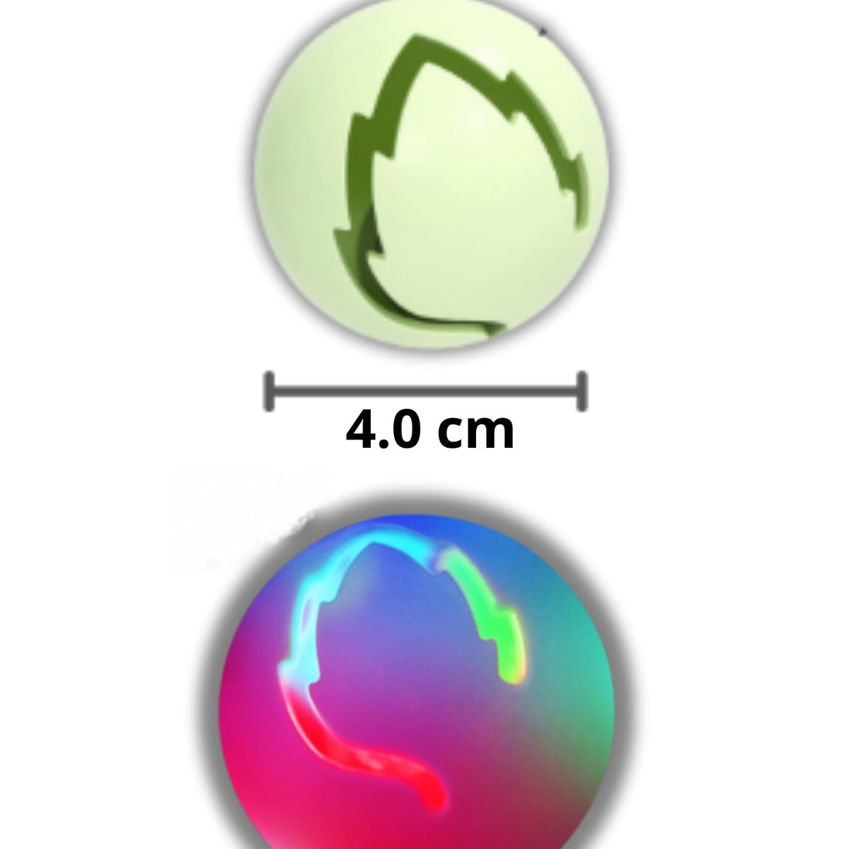 GENERICO - SET DE SONAJAS X3 - UNA LUMINOSA