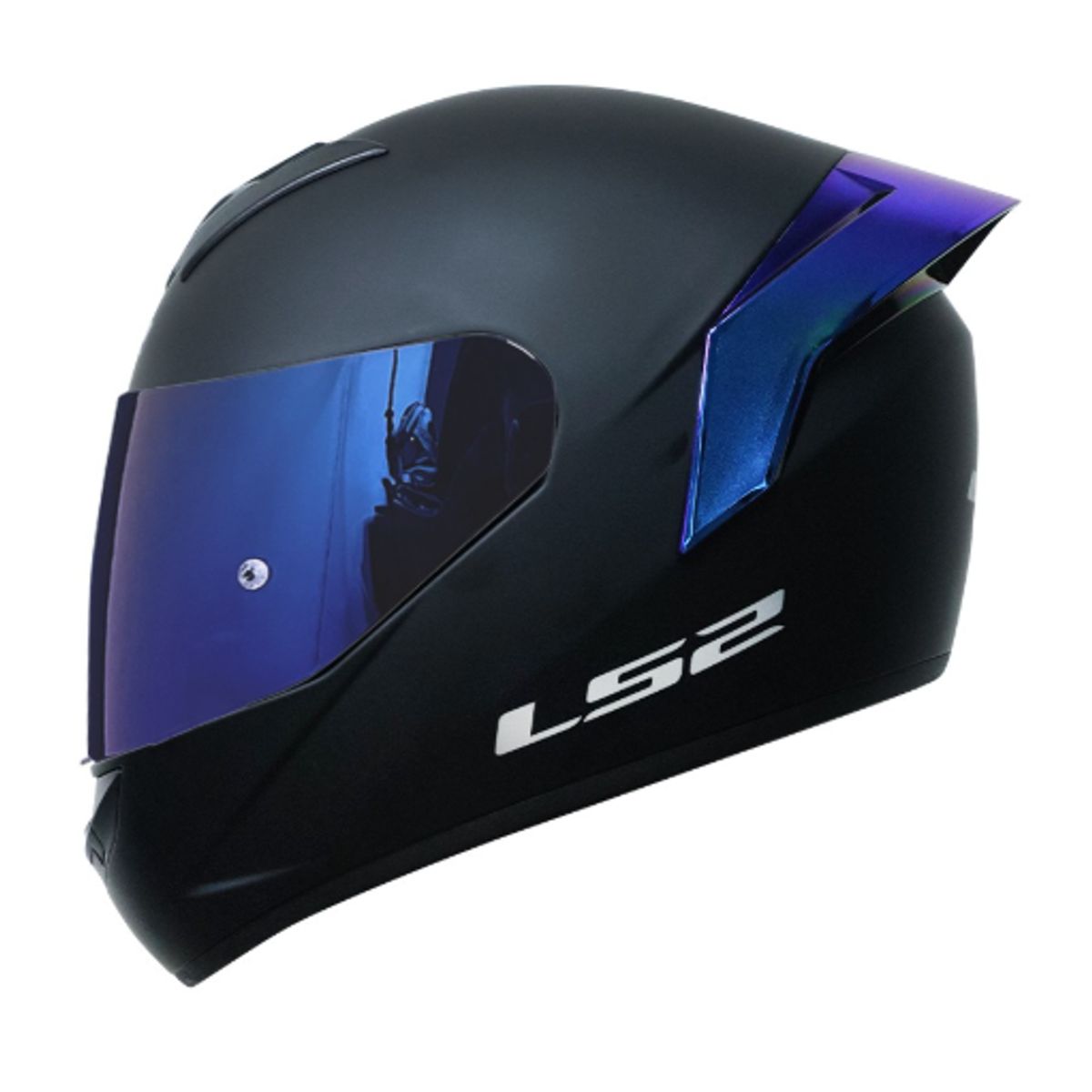 LS2 - CASCO MOTO LS2 NS352 ALERON COLOR VISOR IRIDIUM - TALLA XL