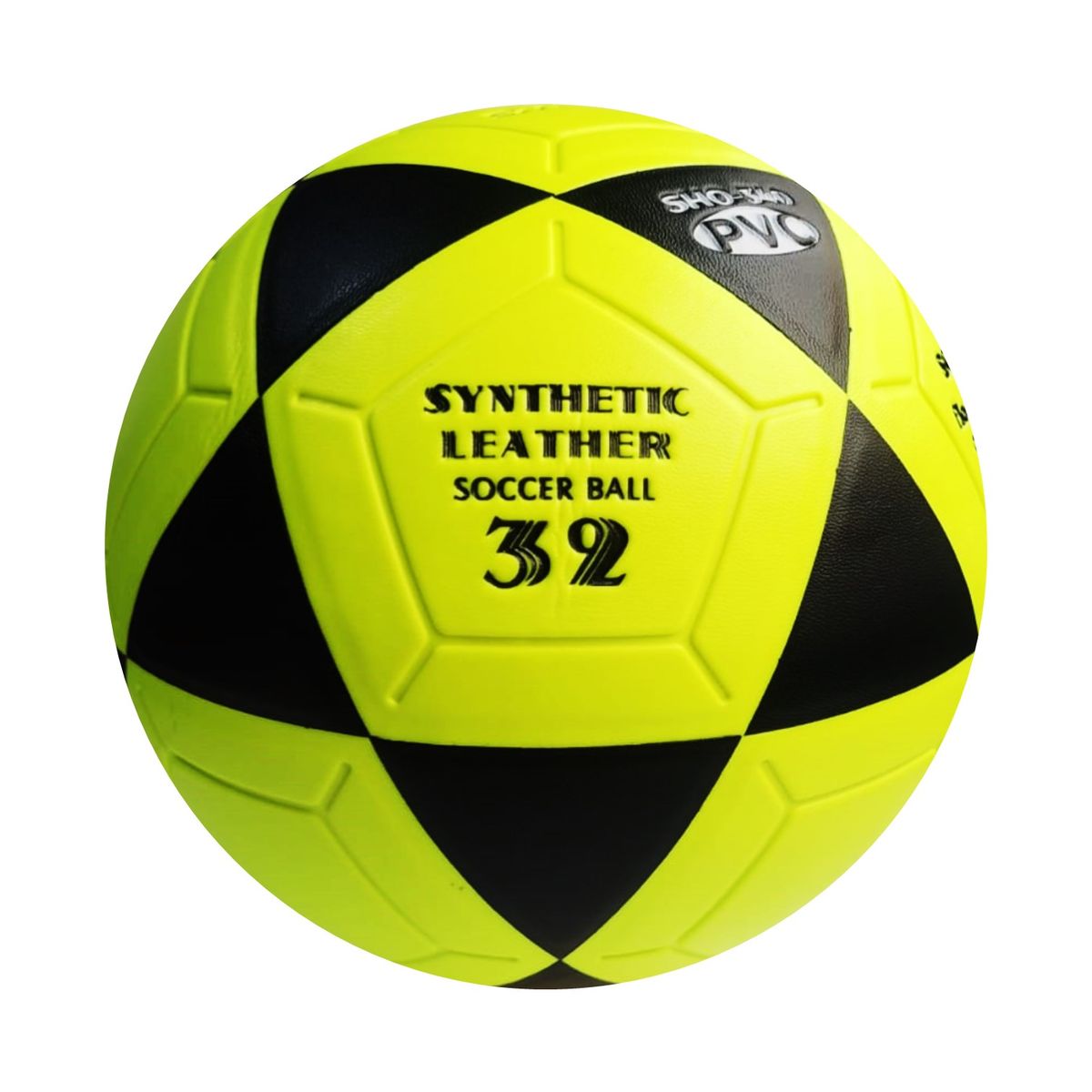 SHOWGOL - PELOTA FÚTBOL PVC VULCANIZADO TALLA 5 SHOWGOL AMARILLO