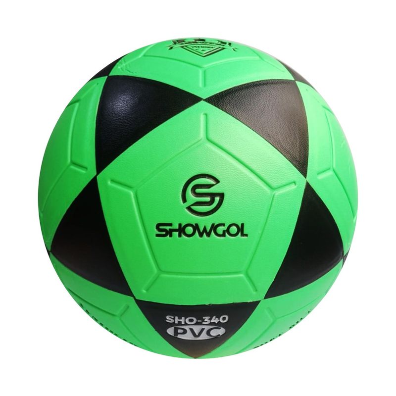 SHOWGOL - PELOTA FÚTBOL PVC VULCANIZADO TALLA 5 SHOWGOL VERDE