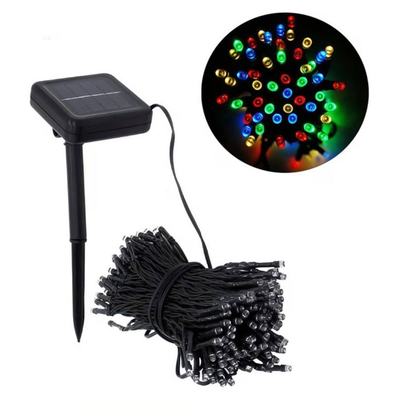 GENERICO - LUZ DE NAVIDAD MULTICOLOR SOLARES