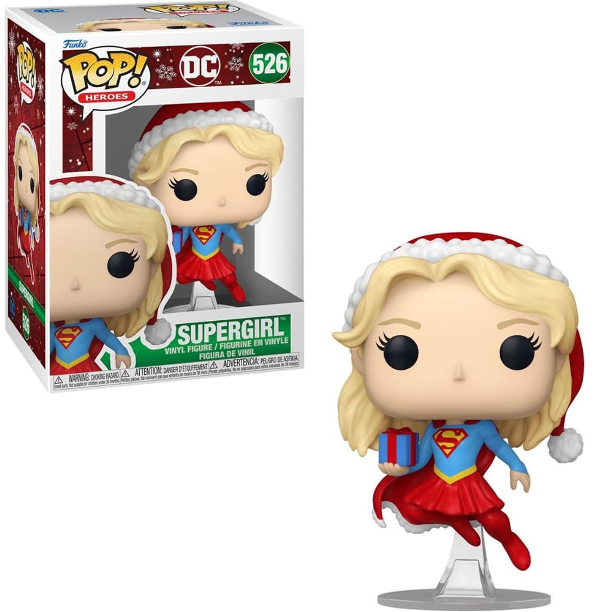 FUNKO - Funko Pop DC Comics - Supergirl Navideña 526