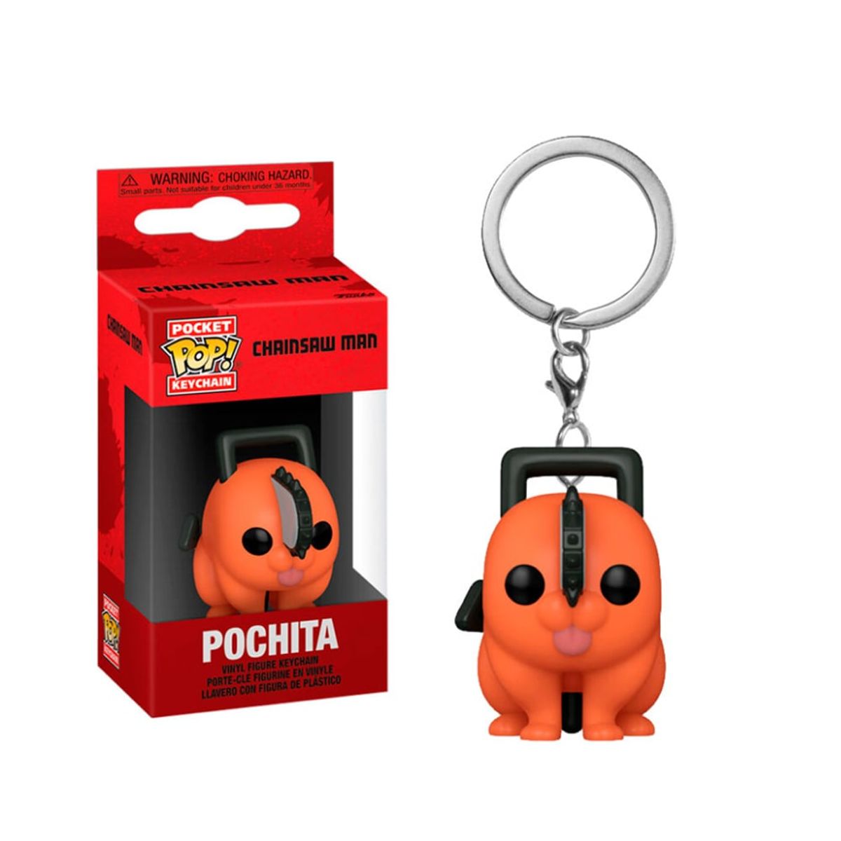 FUNKO - Funko Pop llavero Chainsaw Man - Pochita