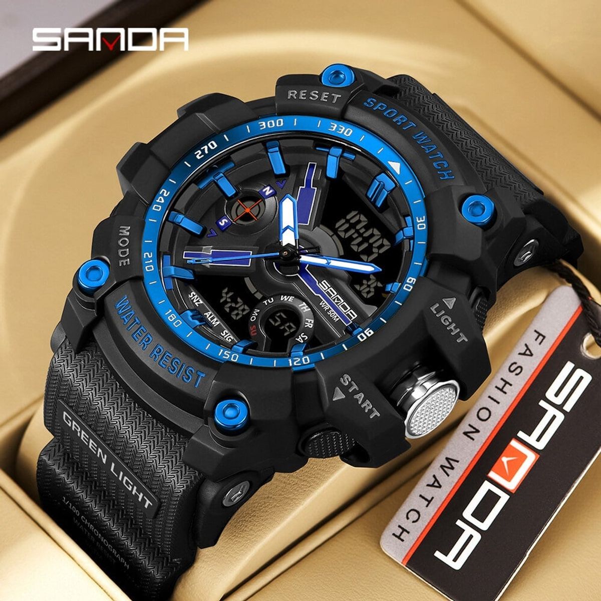 SANDA - RELOJ PARA HOMBRE MARCA SANDA 3179