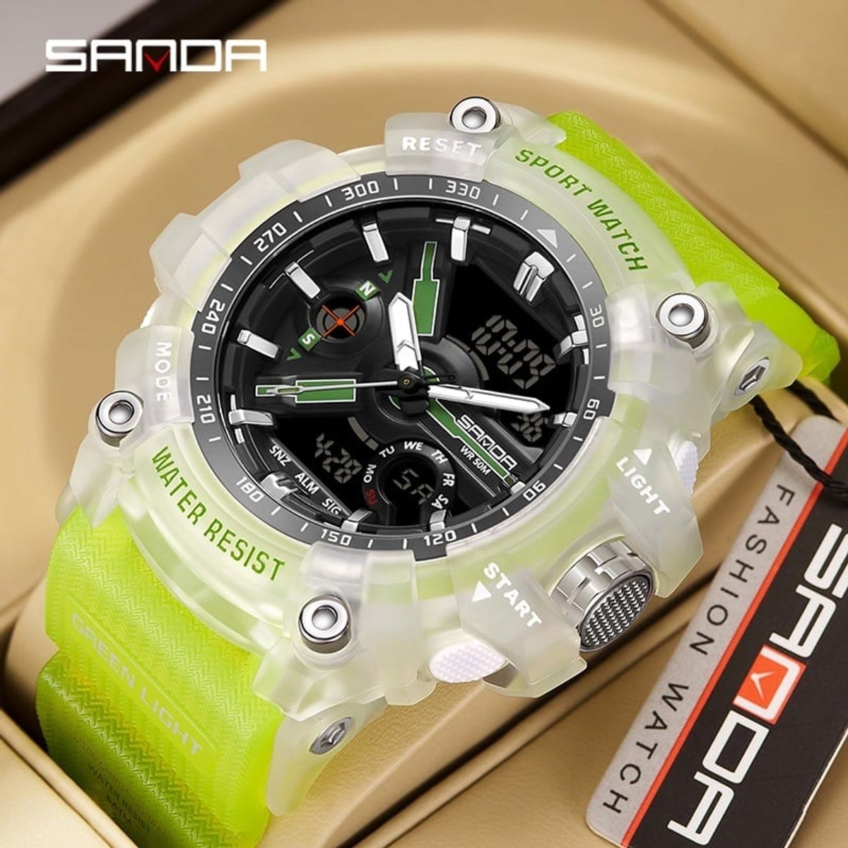 SANDA - RELOJ PARA HOMBRE MARCA SANDA 3179