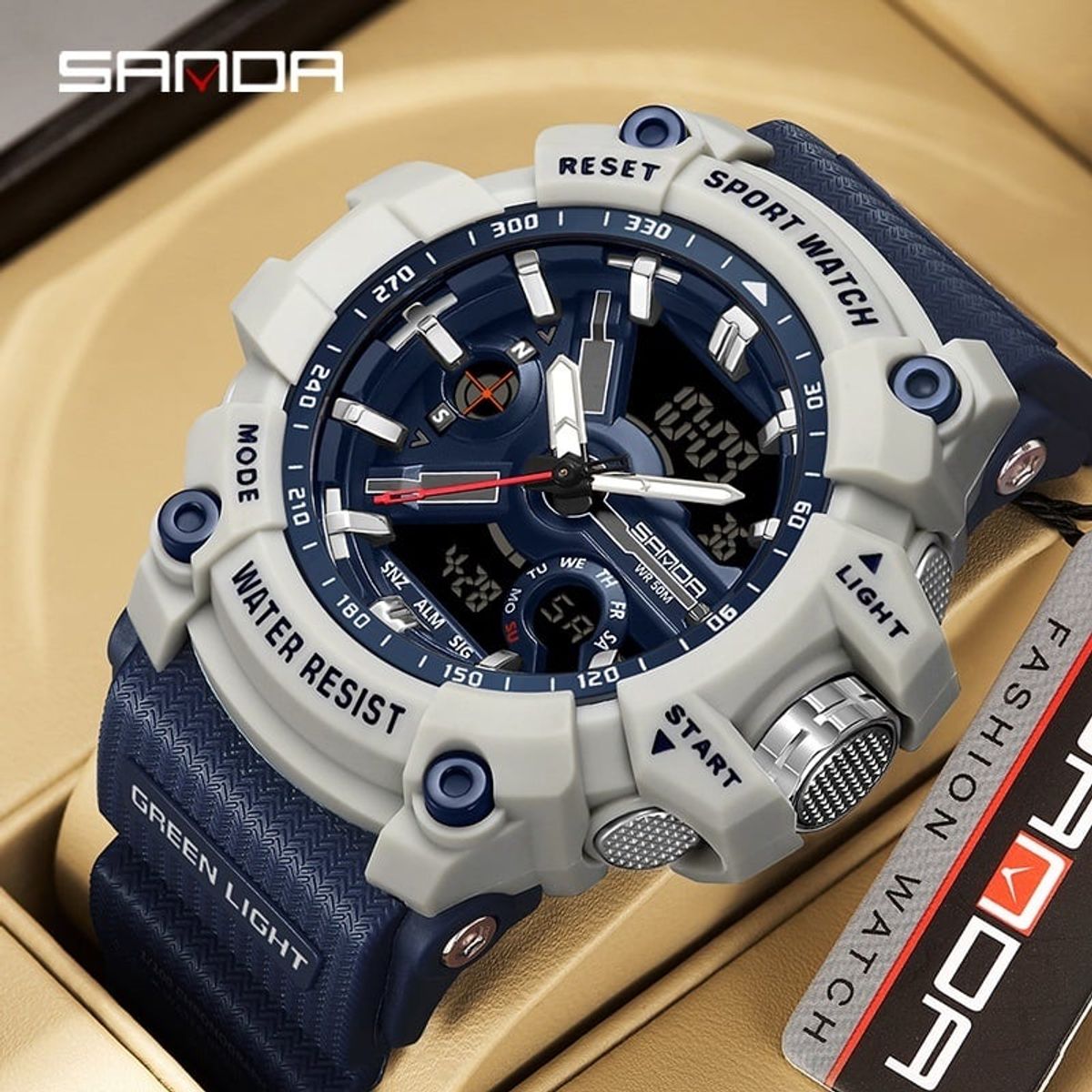 SANDA - RELOJ PARA HOMBRE MARCA SANDA 3179