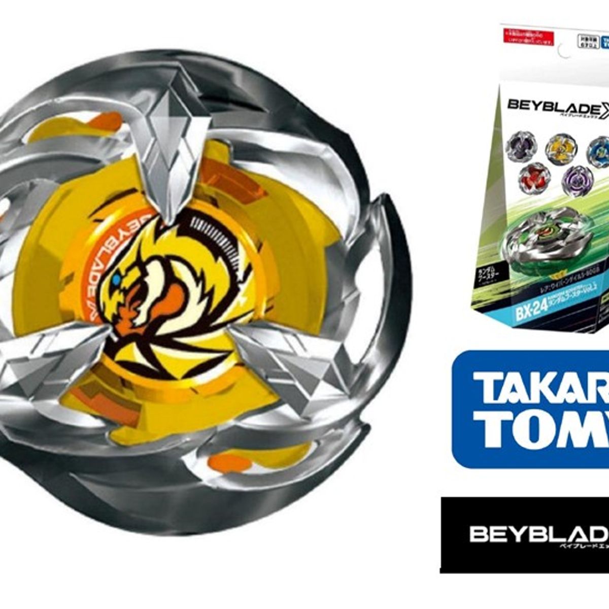 TAKARA TOMY - BEYBLADE X BX-24-02 WYVERN GALE 3-60T CONFIRMADO VOLUMEN 2