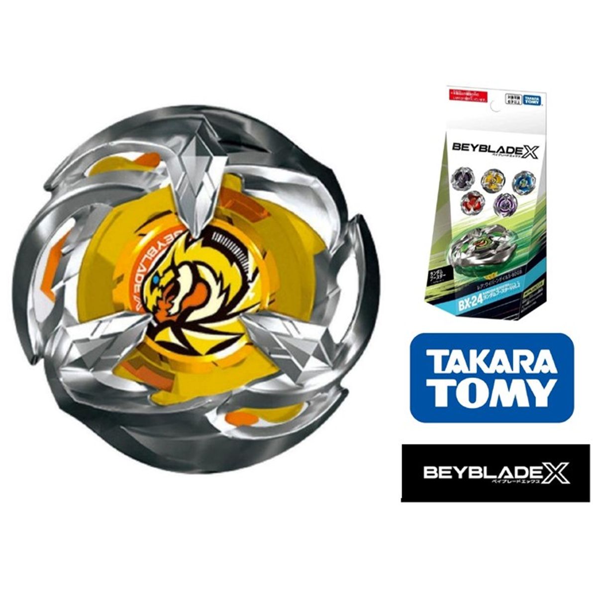 TAKARA TOMY - BEYBLADE X BX-24-02 WYVERN GALE 3-60T CONFIRMADO VOLUMEN 2