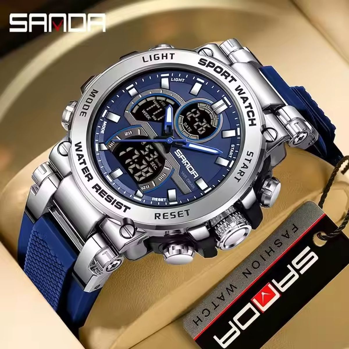 SANDA - RELOJ PARA HOMBRE MARCA SANDA 6183