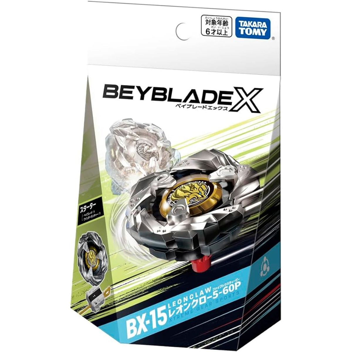 TAKARA TOMY - BEYBLADE X BX-15 LEON CLAW 5-60P